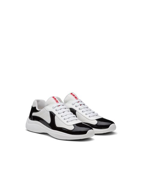 prada americas cup black white|prada americas cup sneakers.